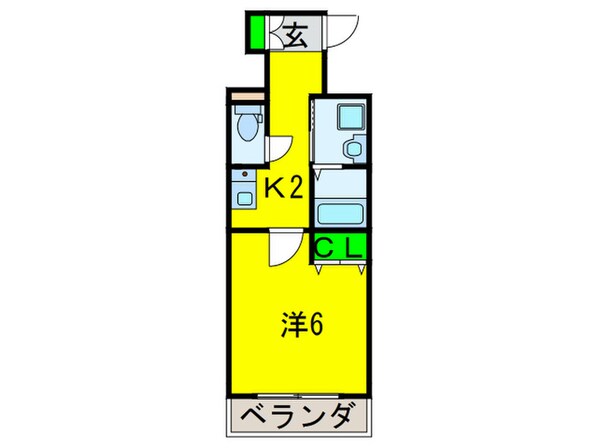 リアライズ天下茶屋の物件間取画像